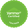 Yammer certtification badge Trainer